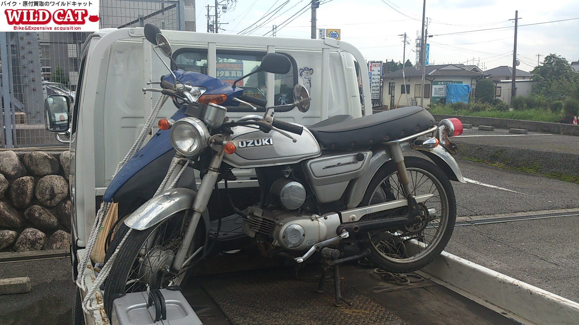 バイク廃車処分 いなべ市北勢町ｋ５０ 原付回収実績 愛知県名古屋 バイク無料廃車 無料処分専門どっとこむ